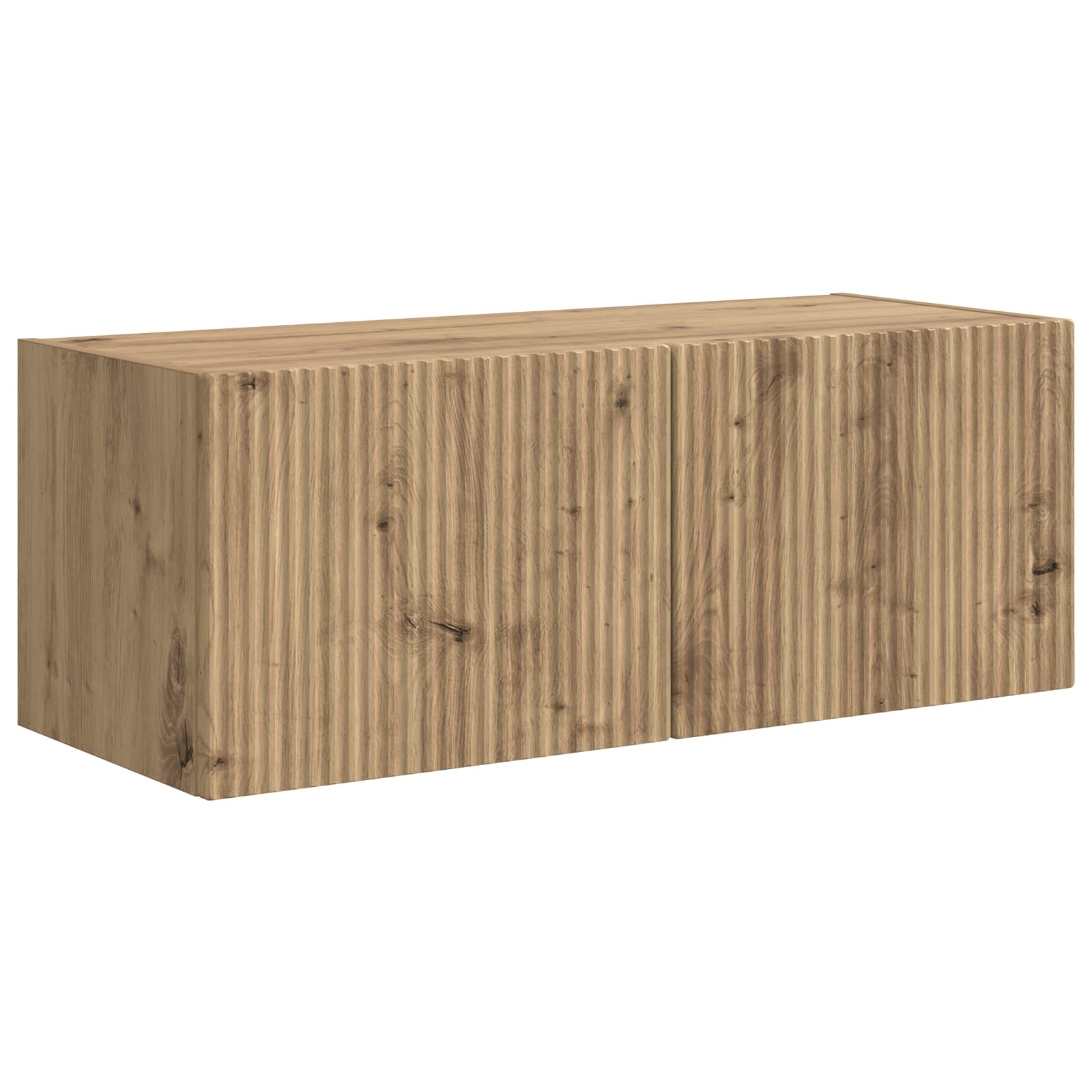 Σετ επίπλου τηλεόρασης 4 pcs Artisan Oak Επεξεργασμένο ξύλο