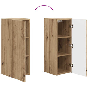 Σετ επίπλου τηλεόρασης 4 pcs Artisan Oak Επεξεργασμένο ξύλο - Pakobazaar
