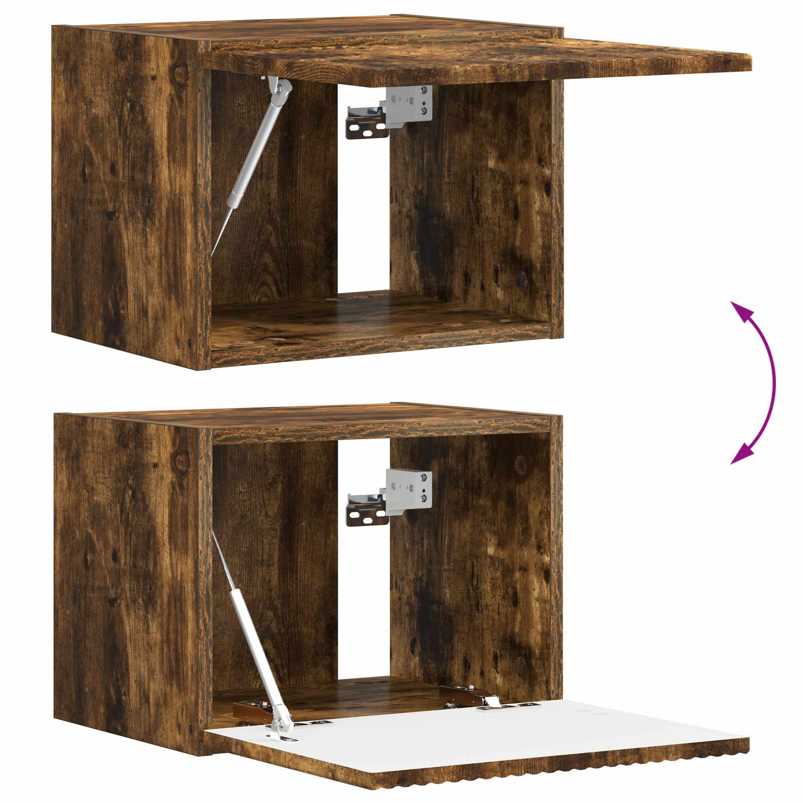 Ντουλάπι TV 5 pcs Καπνιστό Δρύς