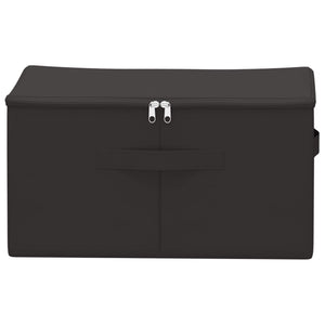 Κουτί αποθήκευσης 24 pcs Ανθρακί 50 x 30 x 25 cm Ύφασμα - Pakobazaar