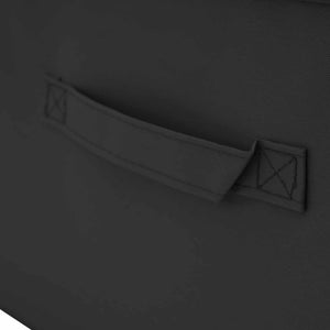 Κουτί αποθήκευσης 2 pcs Ανθρακί 90 x 48 x 15 εκ. Ύφασμα - Pakobazaar