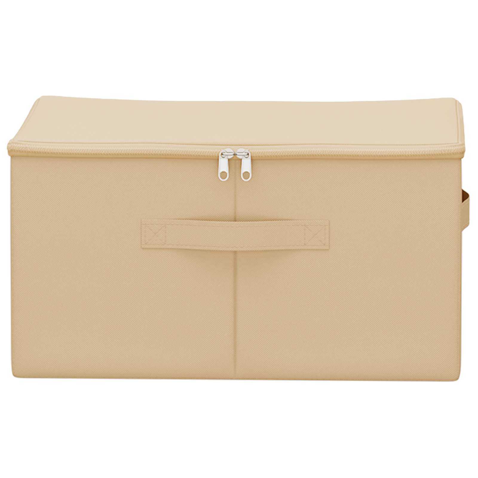 Κουτί αποθήκευσης 24 pcs Κρεμ 43 x 34 x 23 εκ. Ύφασμα - Pakobazaar