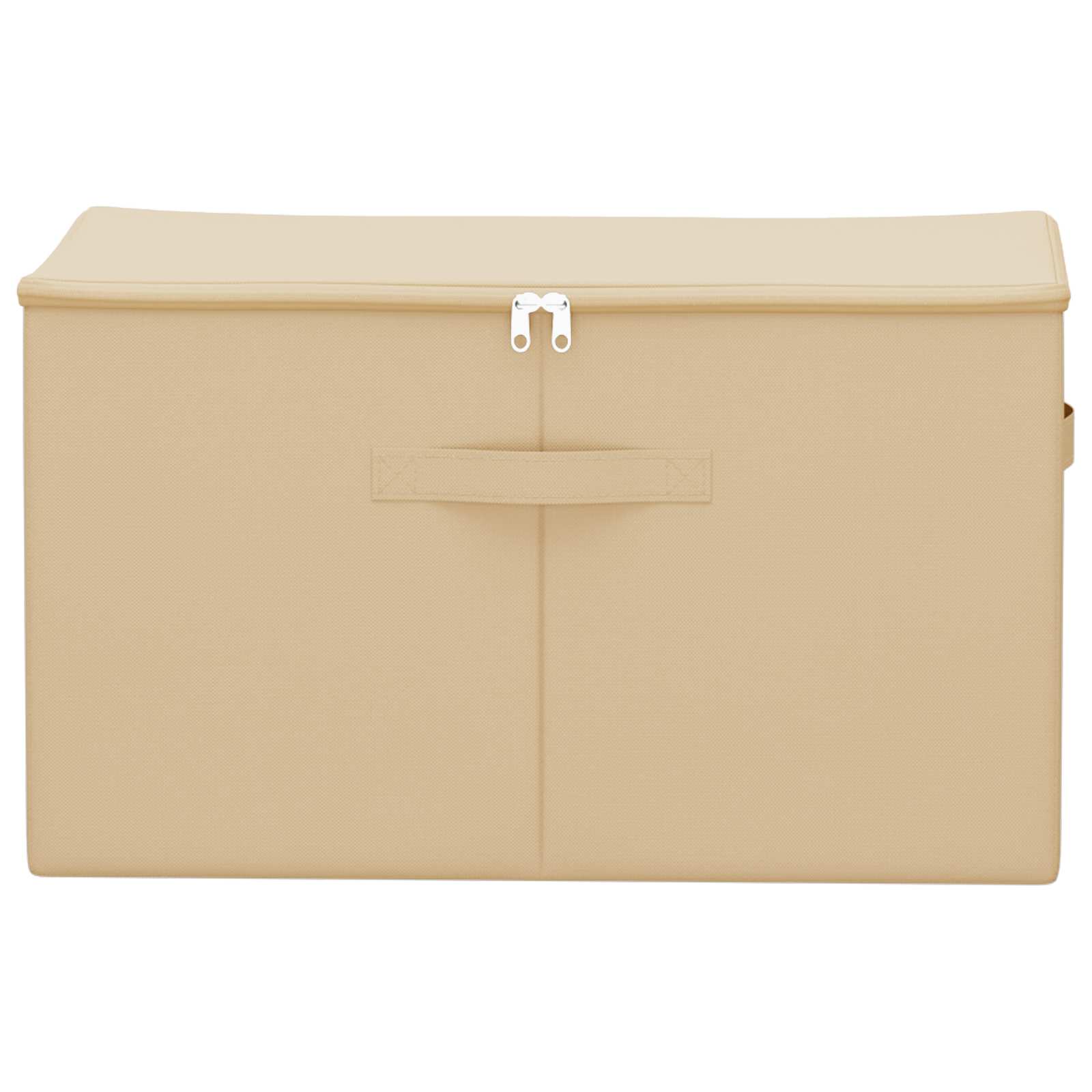 Κουτί αποθήκευσης 24 pcs Κρεμ 60 x 43 x 35 εκ. Ύφασμα - Pakobazaar