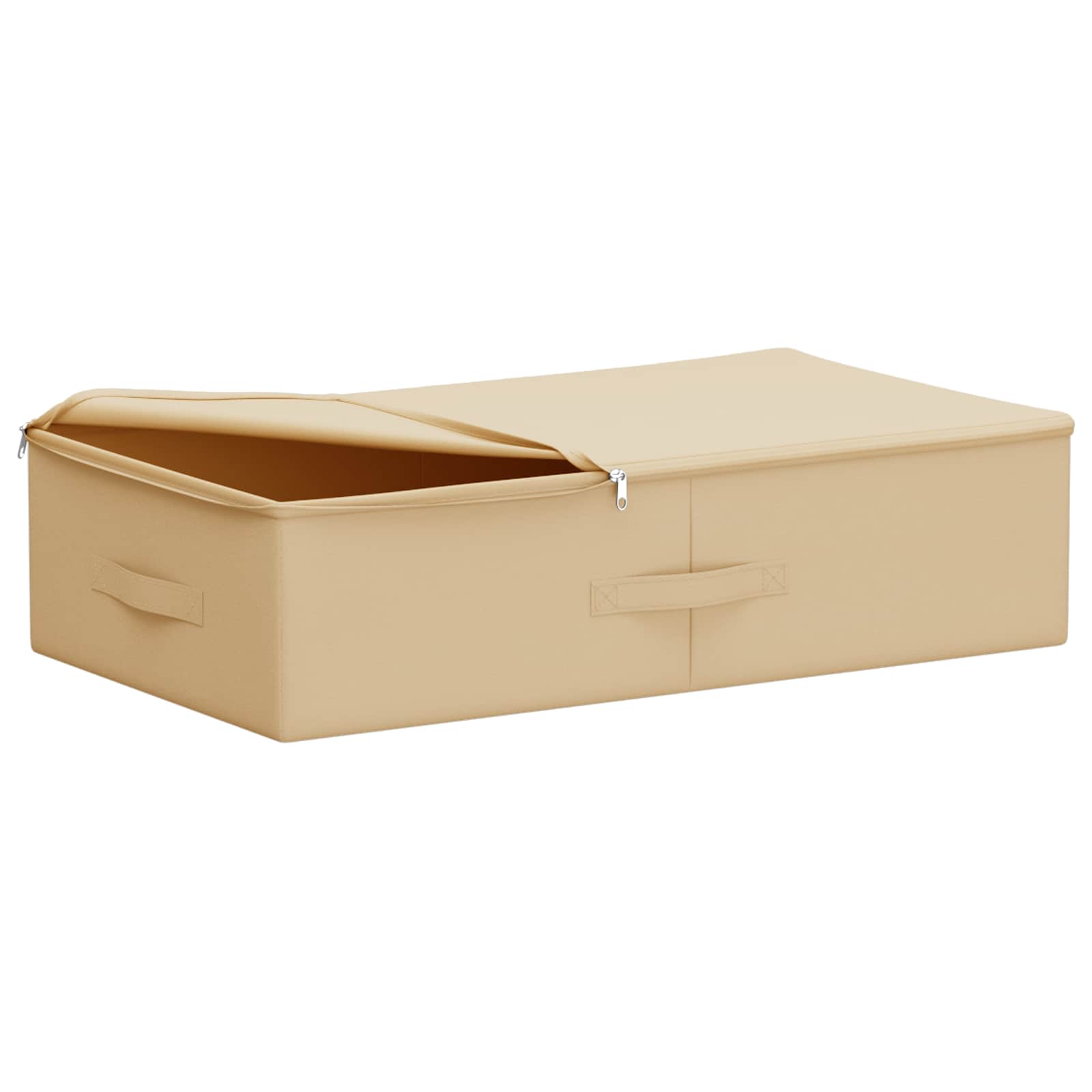 Κουτί αποθήκευσης 6 pcs Κρεμ 70 x 40 x 18 εκ. Ύφασμα - Pakobazaar