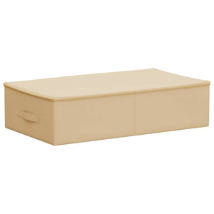 Κουτί αποθήκευσης 24 pcs Κρεμ 70 x 40 x 18 εκ. Ύφασμα - Pakobazaar