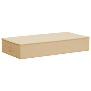 Κουτί αποθήκευσης 24 pcs Κρεμ 100 x 50 x 18 εκ. Ύφασμα - Pakobazaar