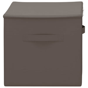 Κουτί αποθήκευσης Γκρι 55 x 35 x 32 εκ. Ύφασμα - Pakobazaar