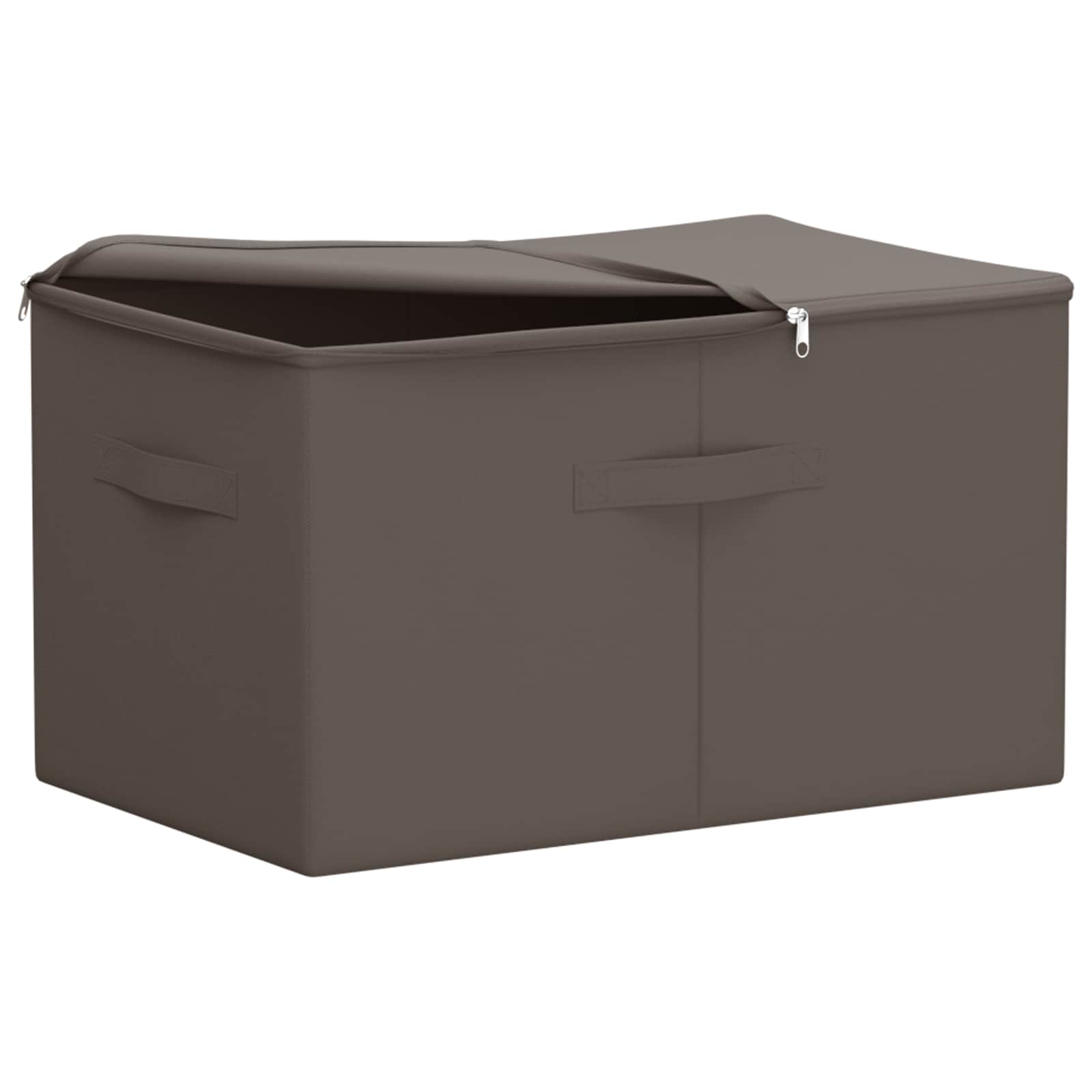 Κουτί αποθήκευσης 6 pcs Γκρι 60 x 43 x 35 εκ. Ύφασμα - Pakobazaar