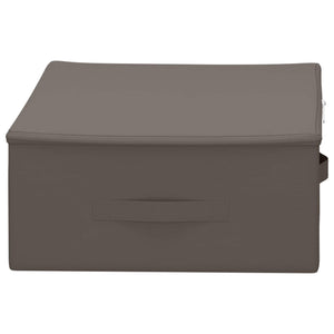 Κουτί αποθήκευσης 24 pcs Γκρι 70 x 40 x 18 εκ. Ύφασμα - Pakobazaar