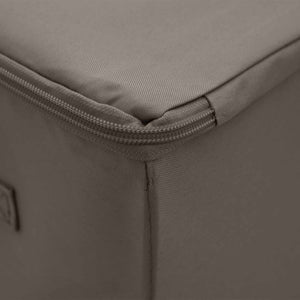 Κουτί αποθήκευσης 2 pcs Γκρι 100 x 50 x 18 εκ. Ύφασμα - Pakobazaar