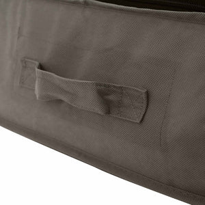 Κουτί Αποθήκευσης με Διαφανές Παράθυρο Γκρι 70 x 40 x 18 εκ. - Pakobazaar