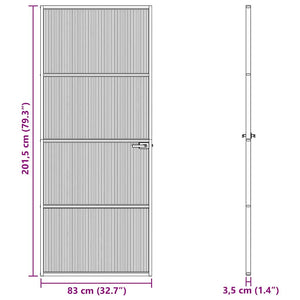 Πόρτα Σπιτιού 83 x 201,5 x 3,5 εκ - Pakobazaar
