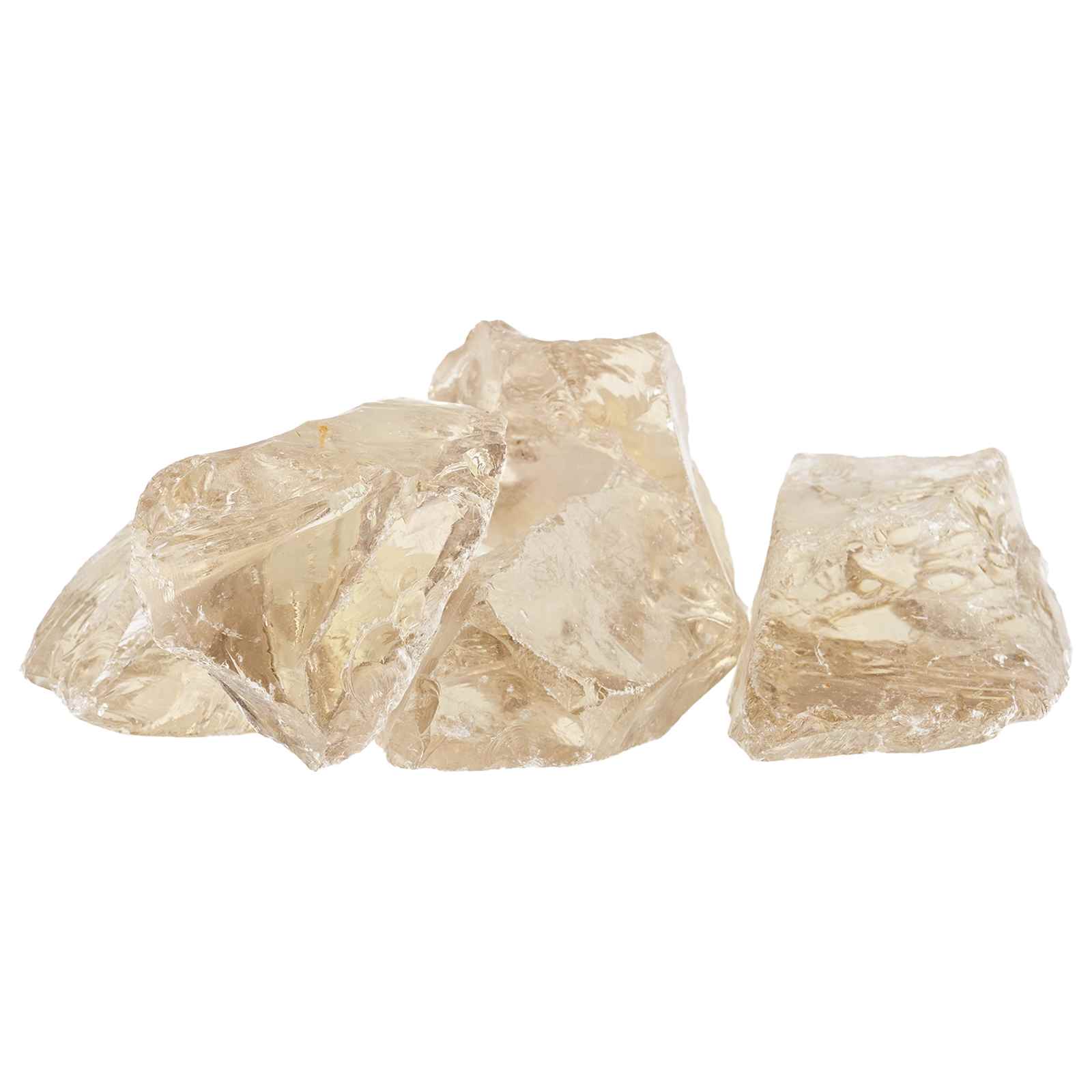 Πέτρες Κήπου Χρυσό 12 cm Γυαλί - Pakobazaar