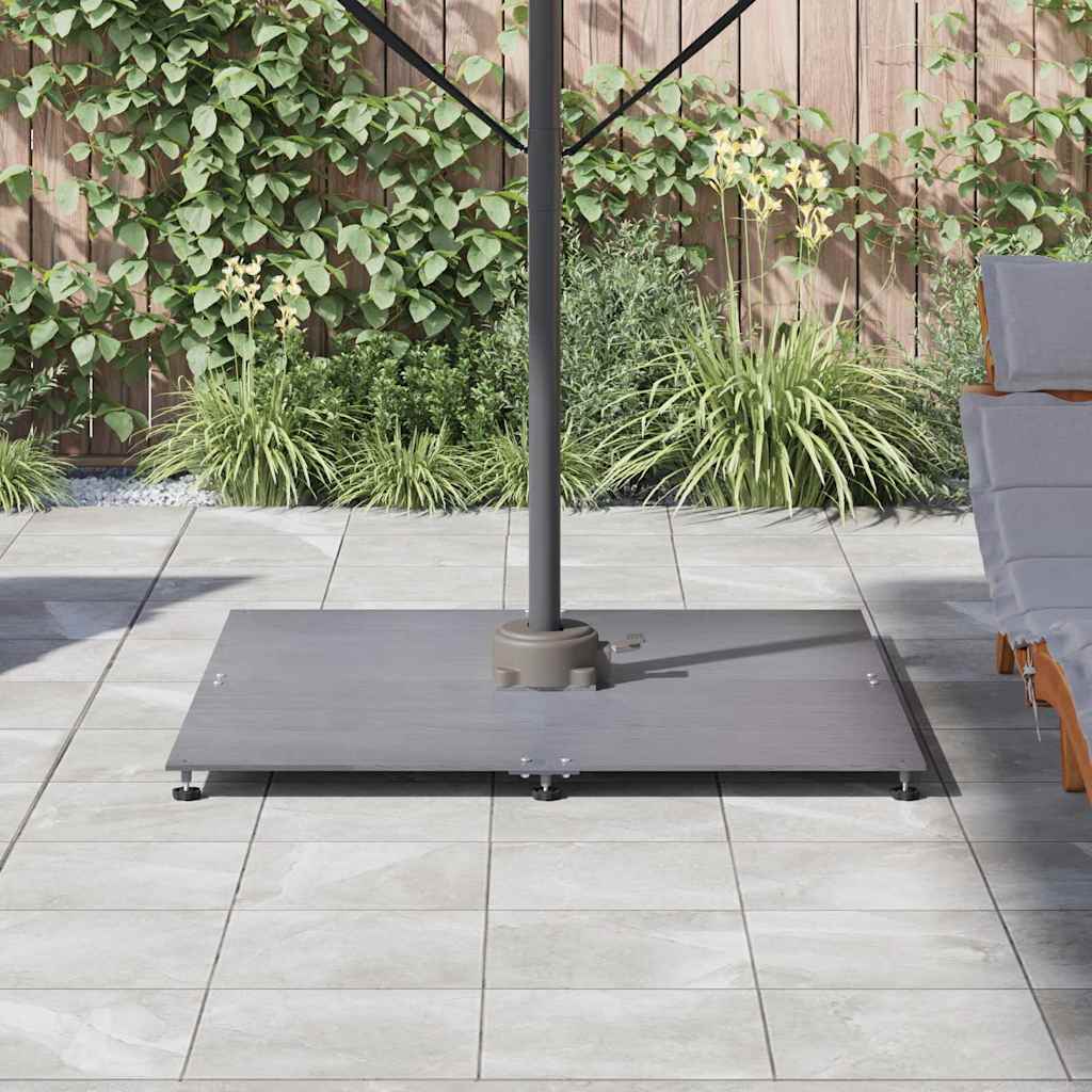 Βάση ομπρέλας Σκοτεινός γκρι ξύλινος σχεδιασμός