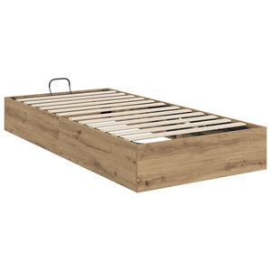Κρεβάτι Οθωμανικού Τύπου με αποθήκευση Artisan Oak 100 x 200 cm - Pakobazaar