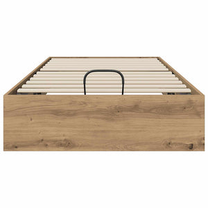 Κρεβάτι Οθωμανικού Τύπου με αποθήκευση Artisan Oak 90 x 200 cm - Pakobazaar