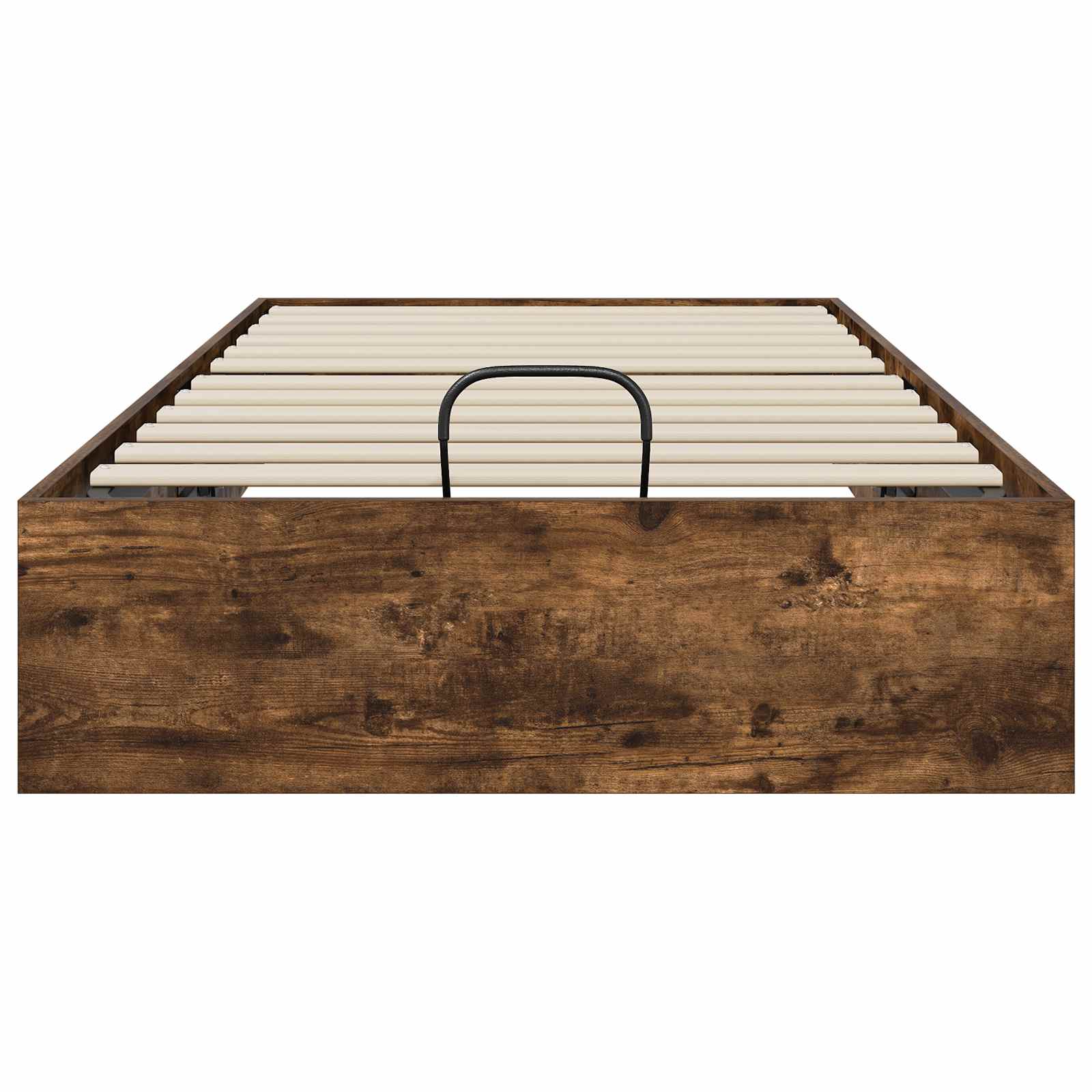 Κρεβάτι Οθωμανικού Τύπου Καπνιστό Δρύς 80,5 x 200 εκ - Pakobazaar