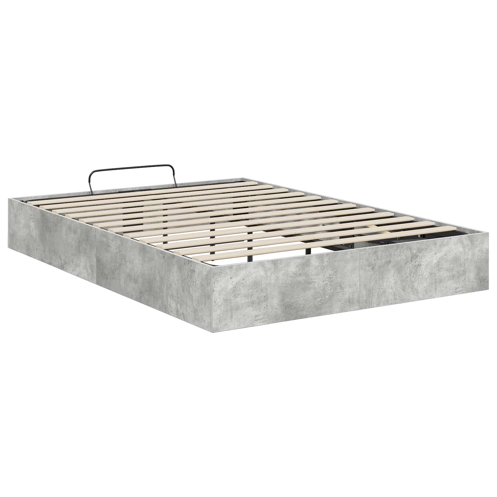 Κρεβάτι Οθωμανικού Τύπου Σκυρόδεμα Γκρι 135 x 190 cm - Pakobazaar