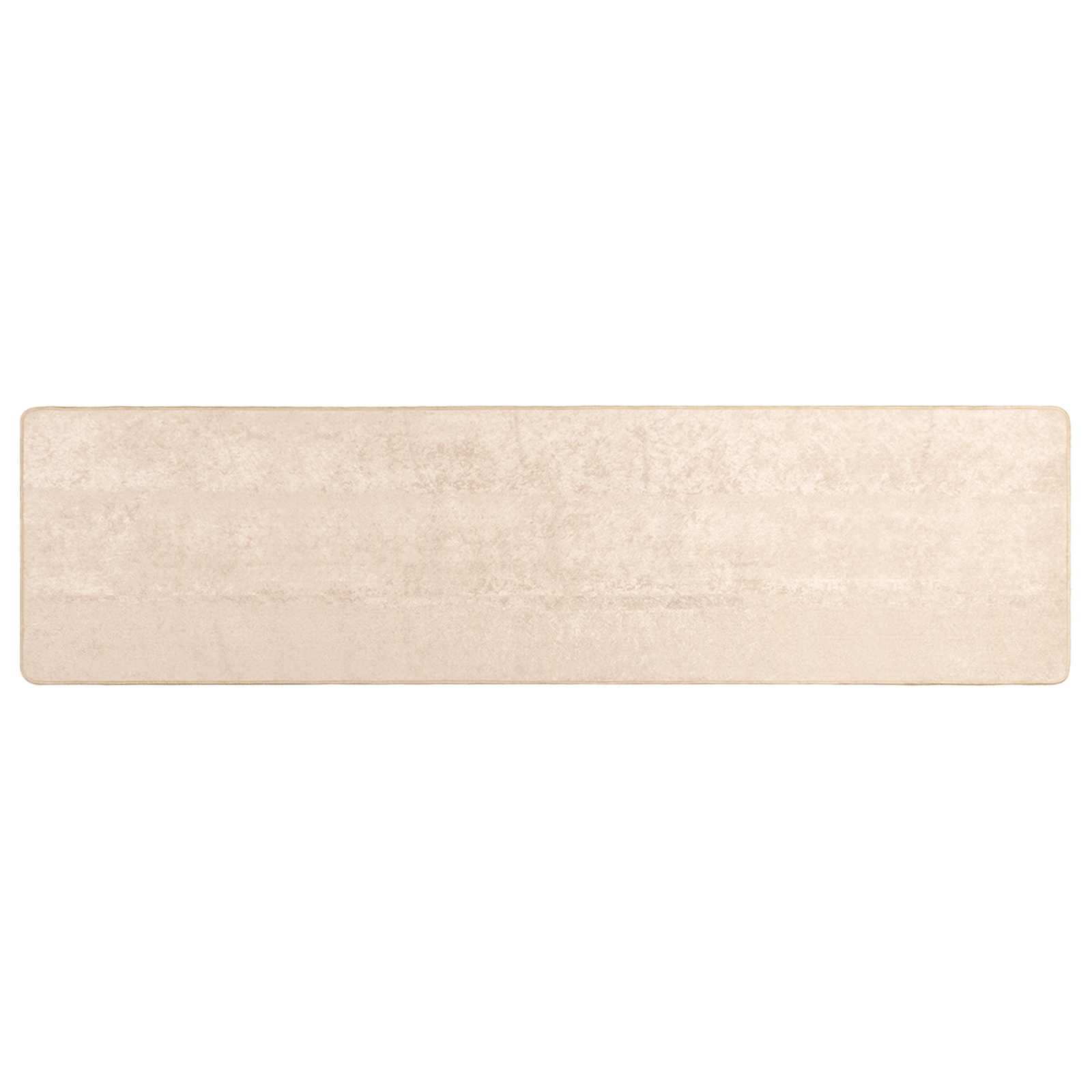 Χαλί Τύπωμα Κρεμ 250 x 100 εκ. Πολυέστερ και PVC - Pakobazaar