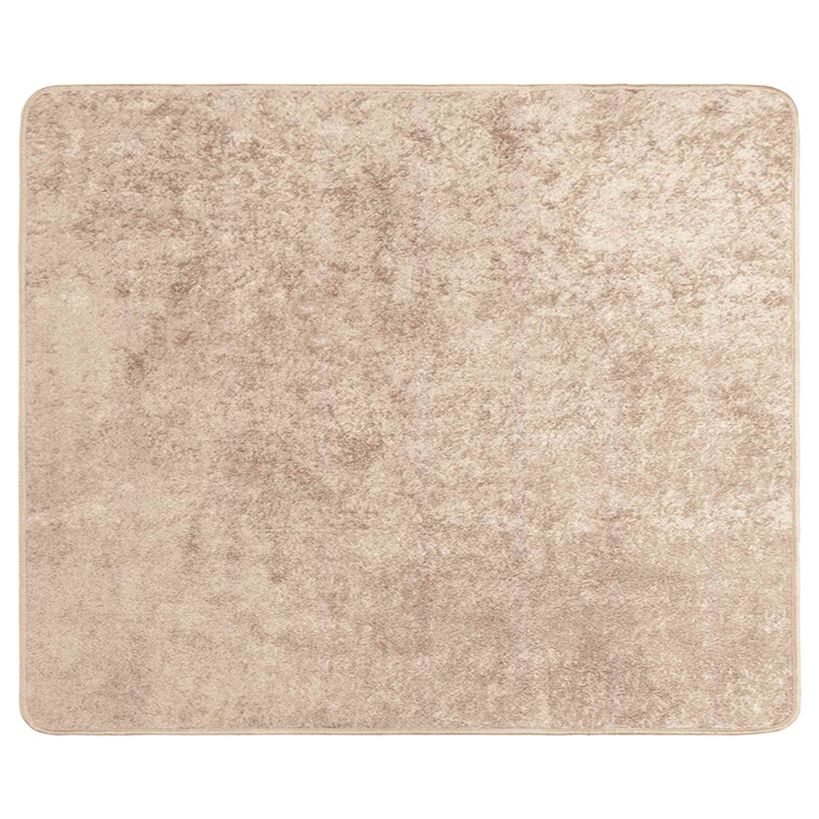 Χαλί Runner MARSA Μπεζ 80 x 100 cm Πολυέστερ και PVC - Pakobazaar