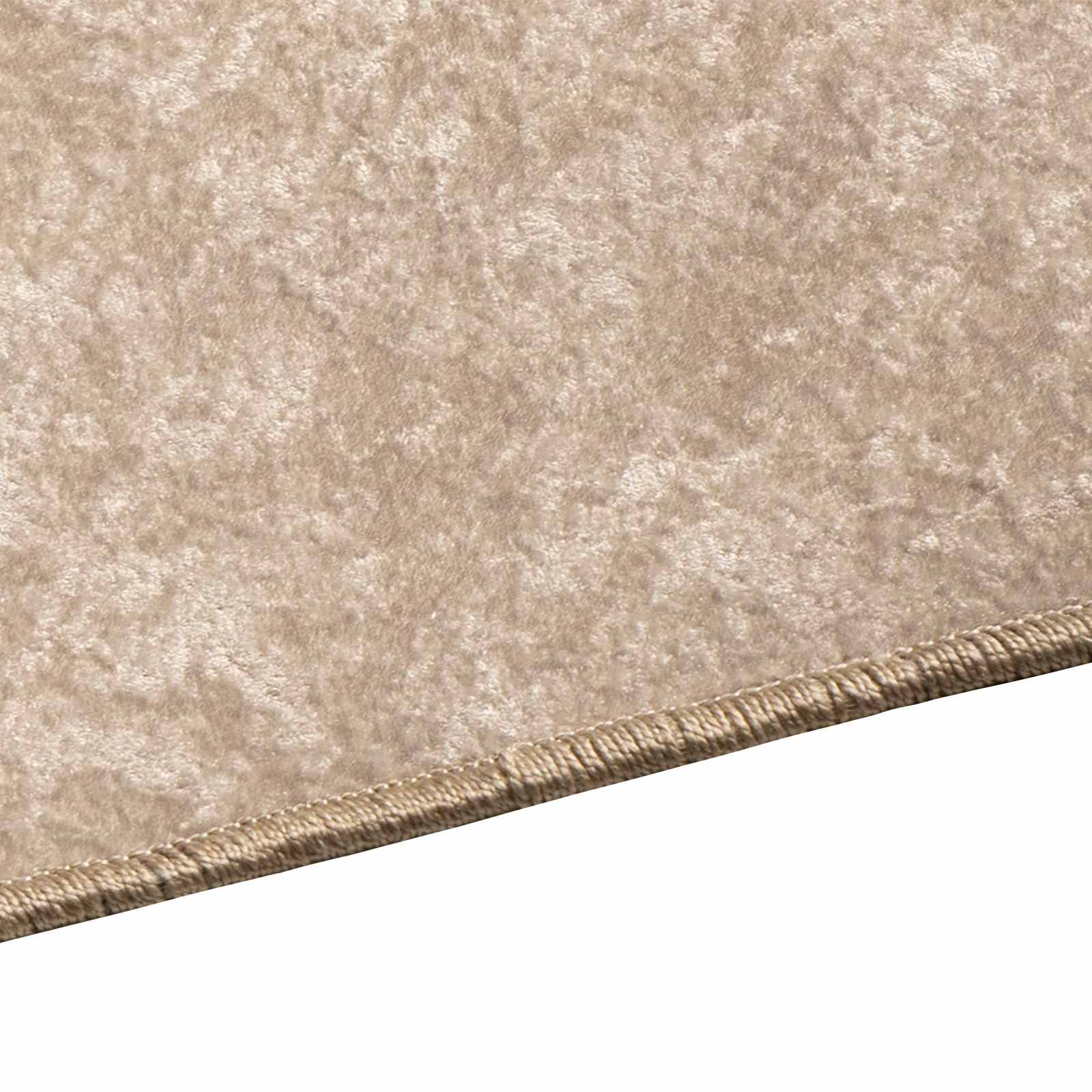 Χαλί Runner MARSA Μπεζ 80 x 250 cm Πολυέστερ και PVC - Pakobazaar