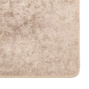 Χαλί Runner MARSA Μπεζ 100 x 350 εκ. Πολυέστερ και PVC - Pakobazaar