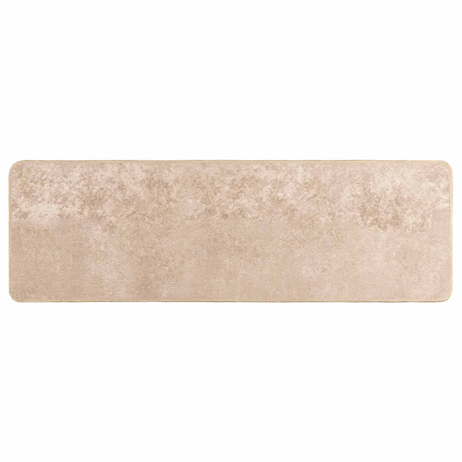 Χαλί Runner MARSA Μπεζ 100 x 350 εκ. Πολυέστερ και PVC - Pakobazaar