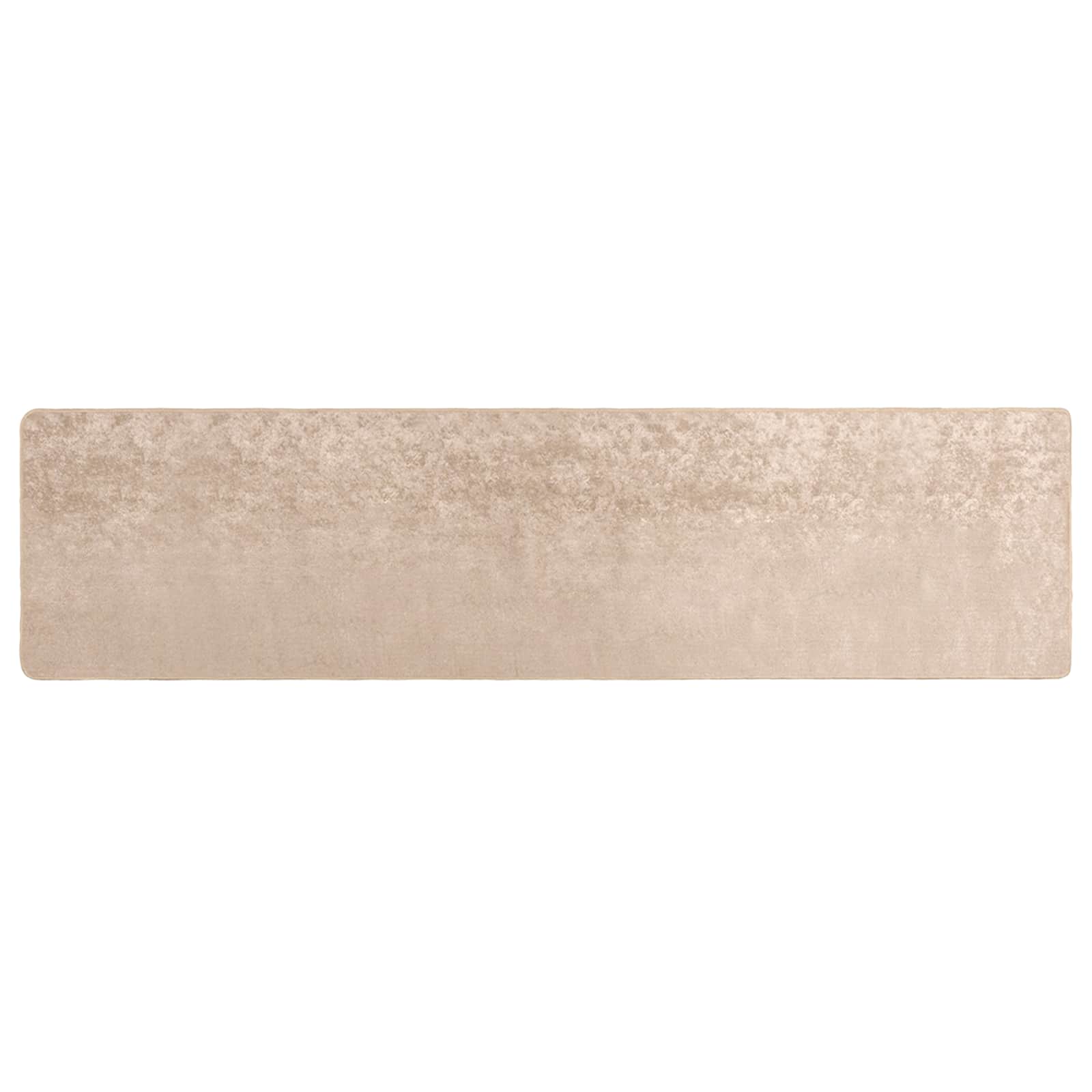 Χαλί Runner MARSA Μπεζ 100 x 450 εκ. Πολυέστερ και PVC - Pakobazaar