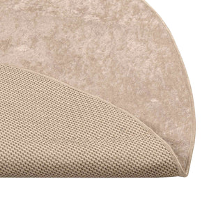 Χαλί Runner MARSA Μπεζ 120 x 120 cm Πολυέστερ και PVC - Pakobazaar