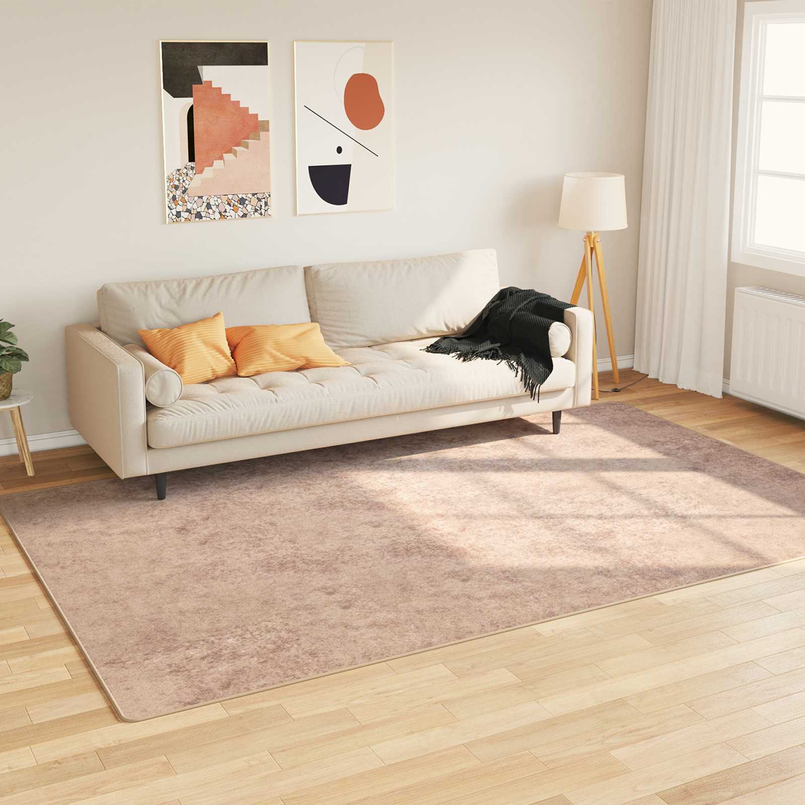 Χαλί Runner MARSA Άμμος 150 x 230 εκ. Πολυέστερ και PVC - Pakobazaar