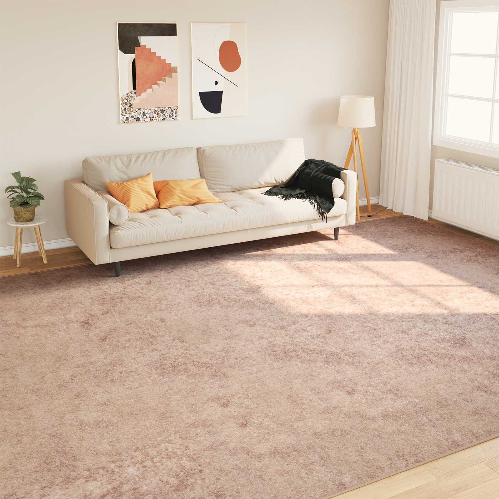 Χαλί Runner MARSA Άμμος 300 x 400 cm Πολυέστερ και PVC - Pakobazaar