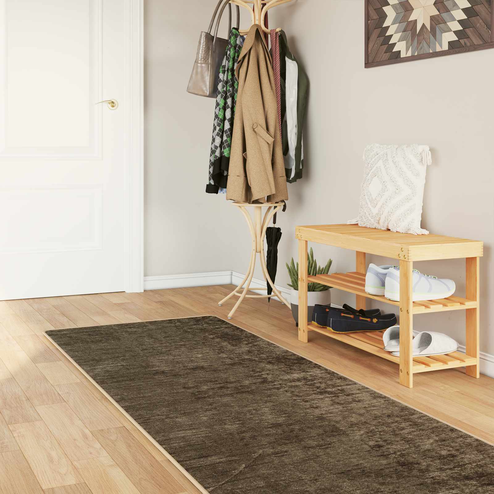 Χαλί Runner MARSA Δασώδες Πράσινο 300 x 100 cm - Pakobazaar