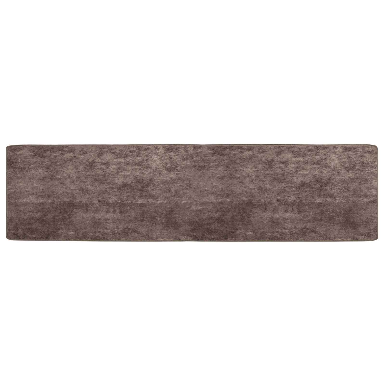 Χαλί Runner MARSA Γκρι 200 x 50 εκ. Πολυέστερ και PVC - Pakobazaar