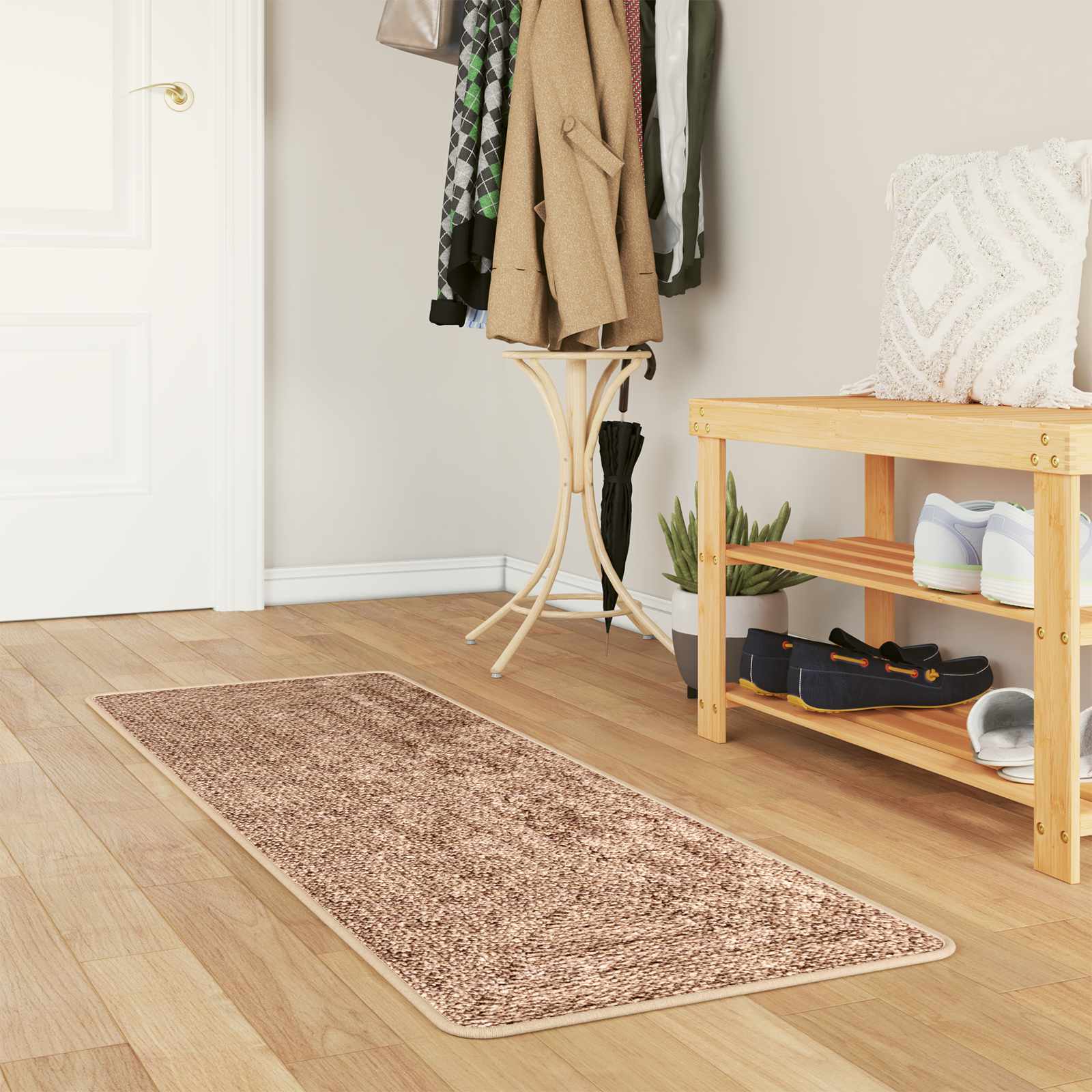 Χαλί Runner MARSA Κίτρινο 50 x 200 εκ. Πολυέστερ και PVC - Pakobazaar