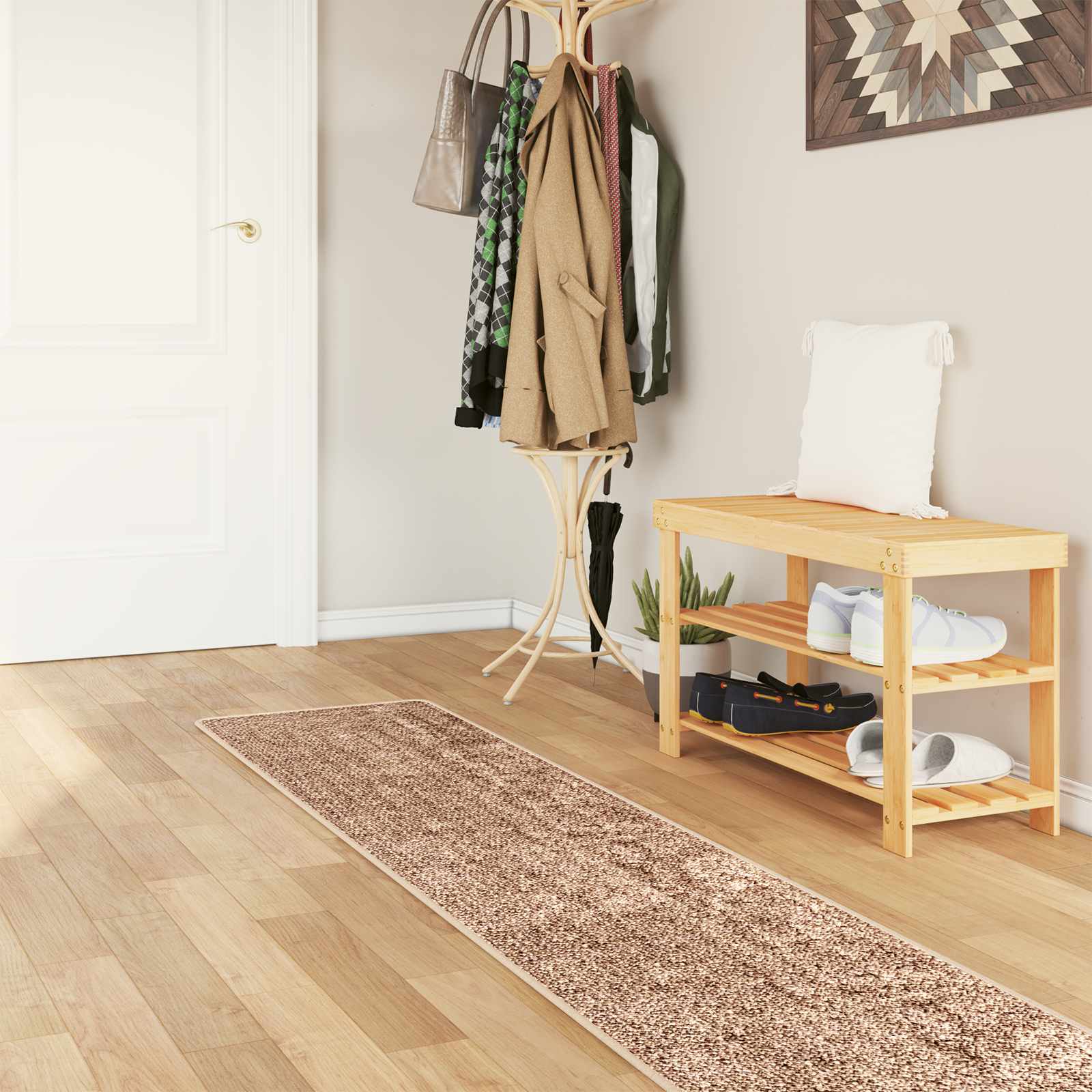 Χαλί Runner MARSA Κίτρινο 50 x 250 εκ. Πολυέστερ και PVC - Pakobazaar