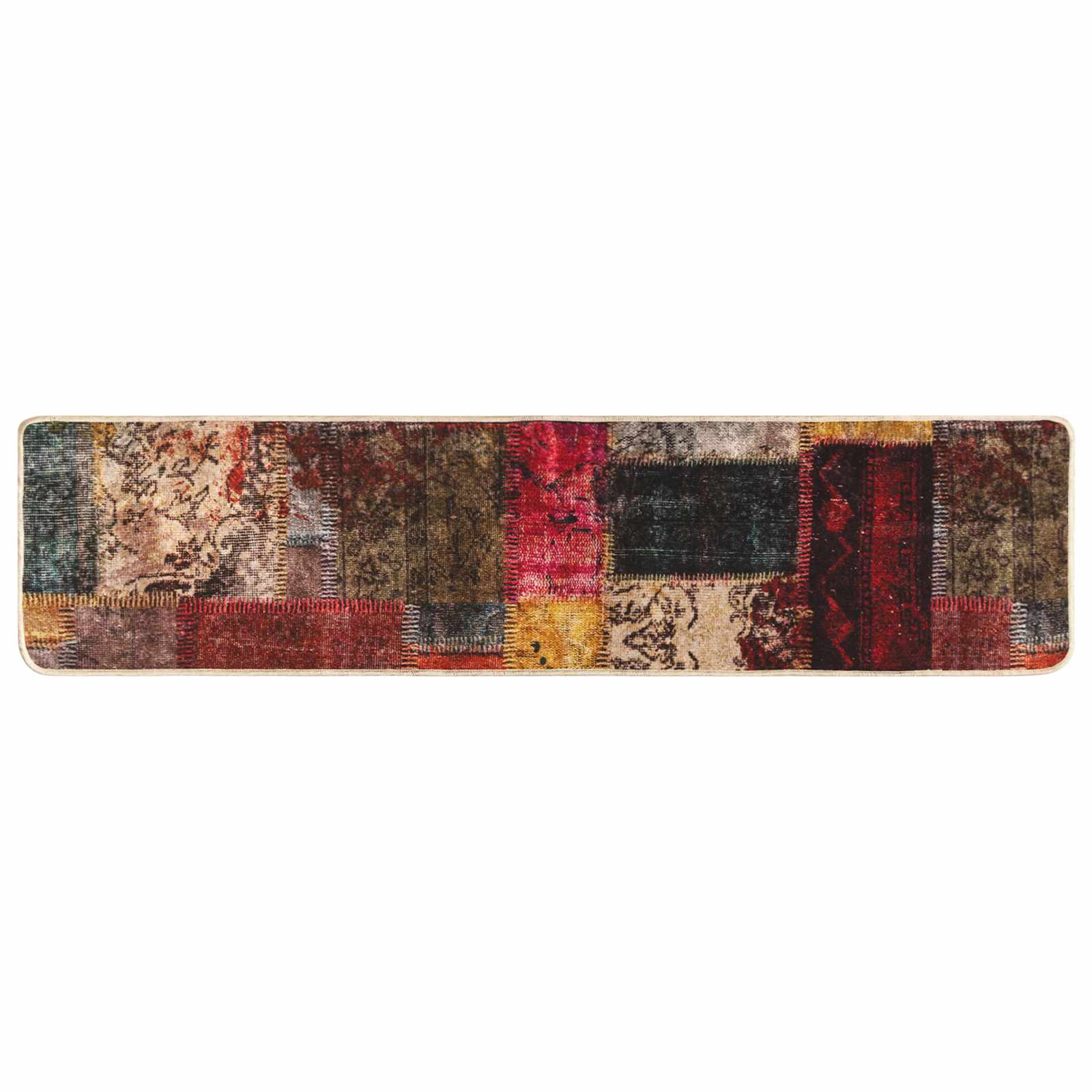 Χαλί Runner MARSA Πολύχρωμο 450 x 80 εκ. Πολυέστερ και PVC - Pakobazaar
