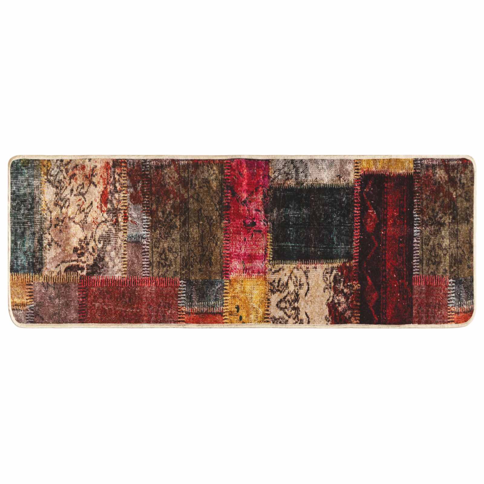 Χαλί Runner MARSA Πολύχρωμο 350 x 100 cm Πολυέστερ και PVC - Pakobazaar