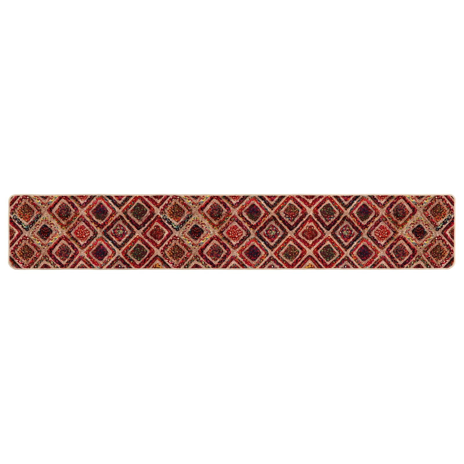 Χαλί Runner MARSA Πολύχρωμο 50 x 450 εκ. Πολυέστερ και PVC - Pakobazaar