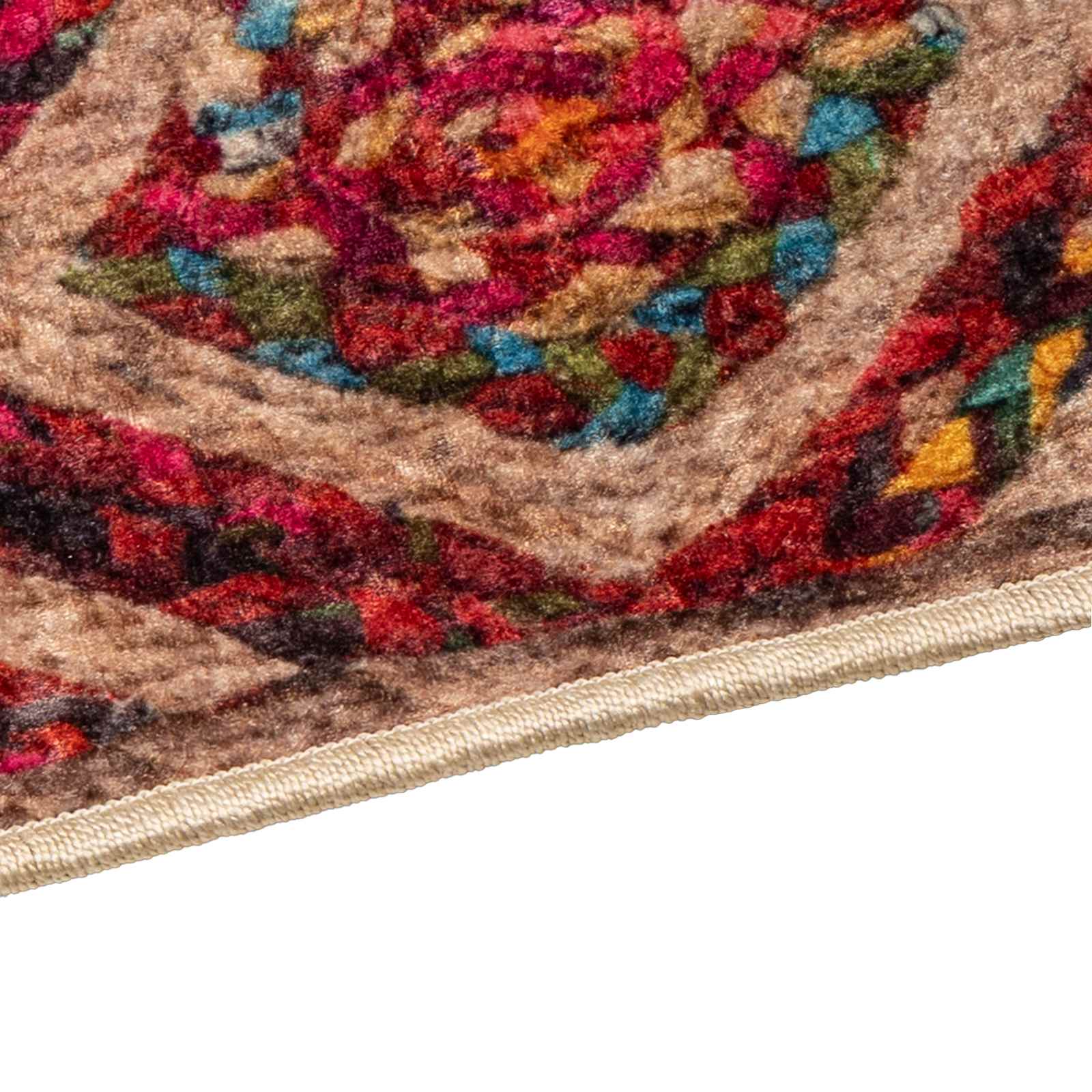 Χαλί Runner MARSA Πολύχρωμο 100 x 150 cm Πολυέστερ και PVC - Pakobazaar