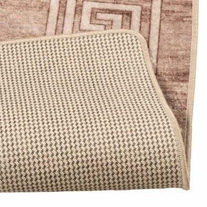 Χαλί Runner MARSA Λευκός 50 x 450 εκ. Πολυέστερ και PVC - Pakobazaar