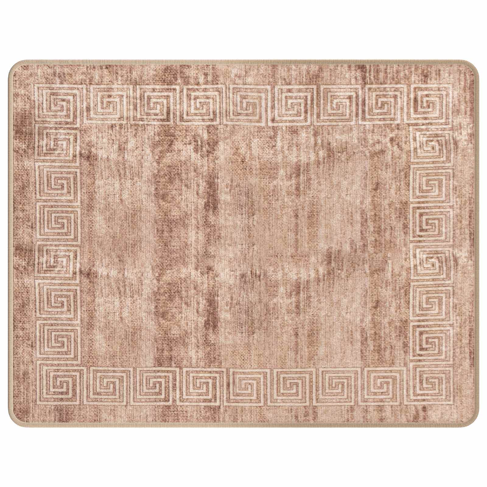 Χαλί Runner MARSA Λευκός 80 x 100 cm Πολυέστερ και PVC - Pakobazaar