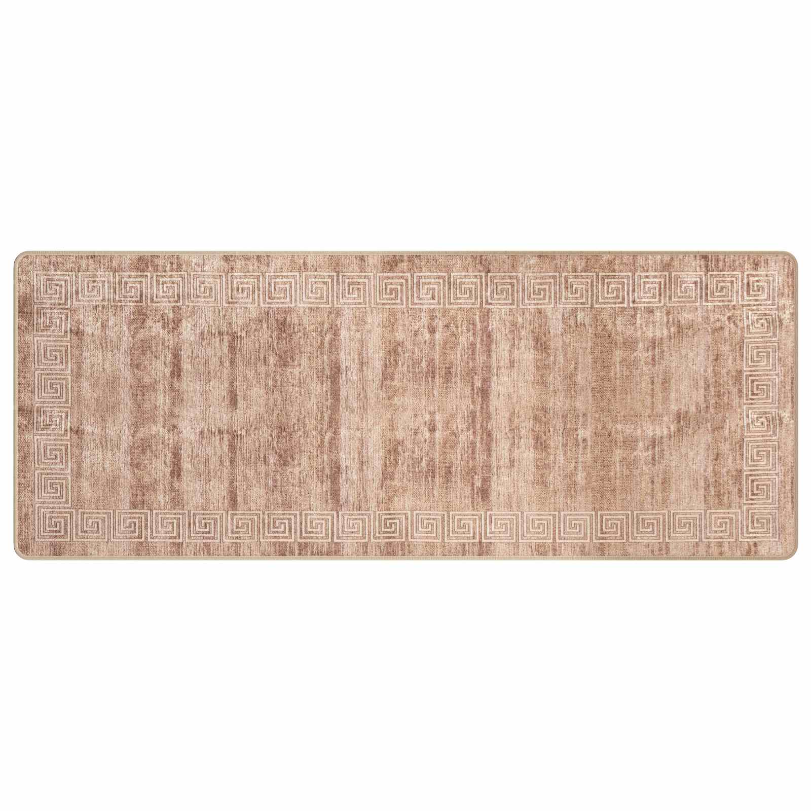 Χαλί Runner MARSA Λευκός 80 x 200 cm Πολυέστερ και PVC - Pakobazaar