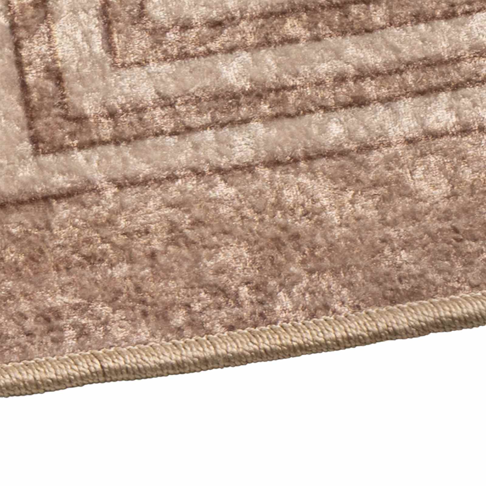 Χαλί Runner MARSA Λευκός 100 x 100 cm Πολυέστερ και PVC - Pakobazaar