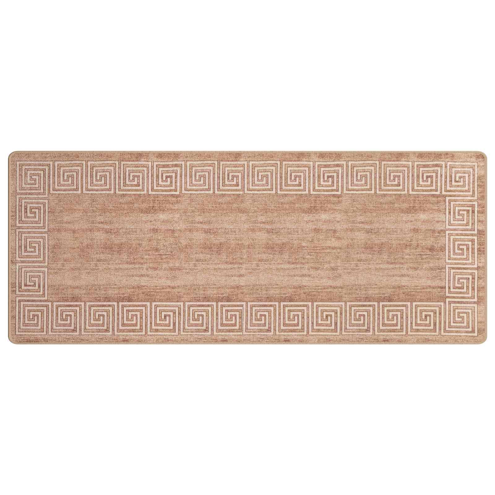 Χαλί Runner MARSA Λευκός 100 x 250 cm Πολυέστερ και PVC - Pakobazaar