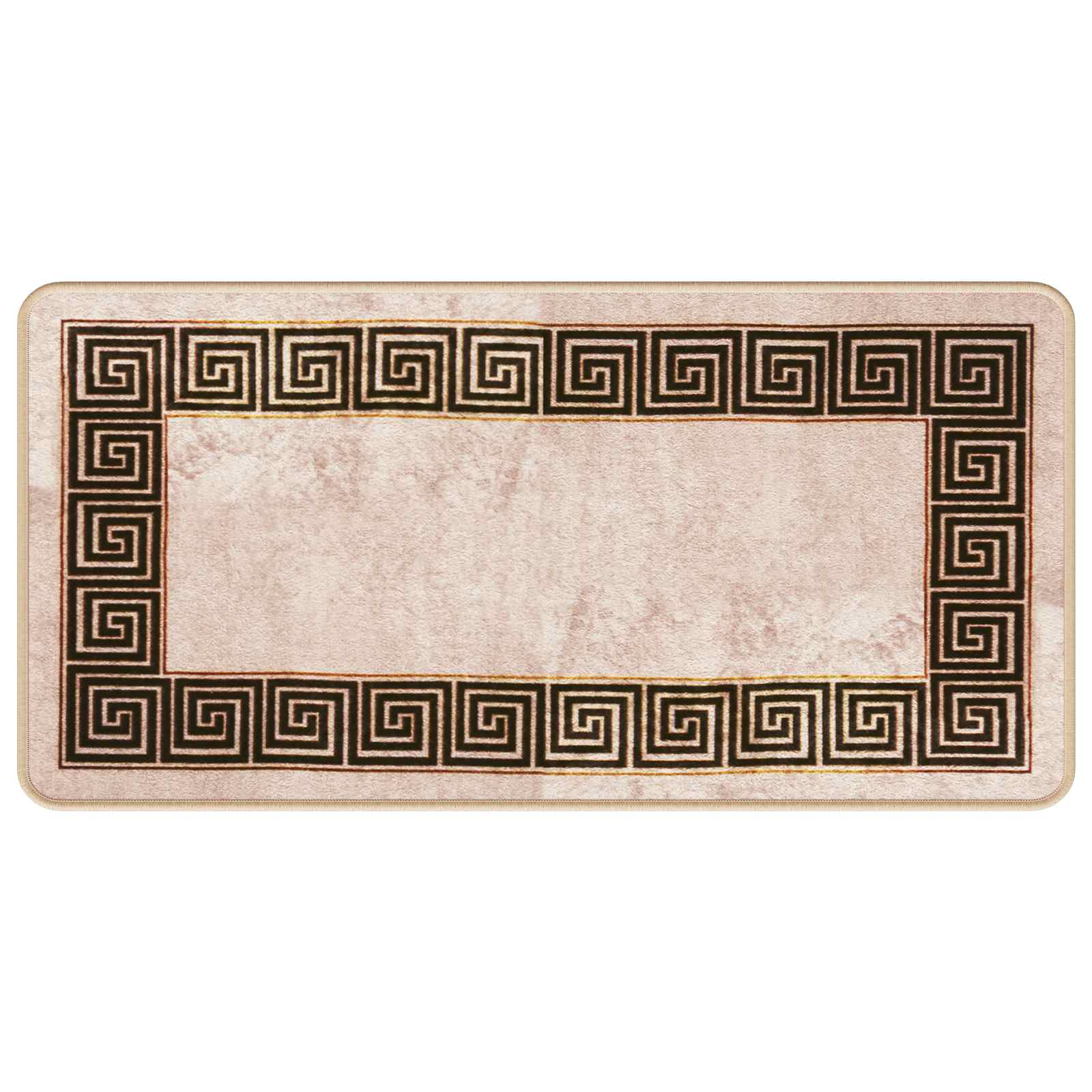 Χαλί Runner MARSA Μαύρο 50 x 100 cm Πολυέστερ και PVC - Pakobazaar