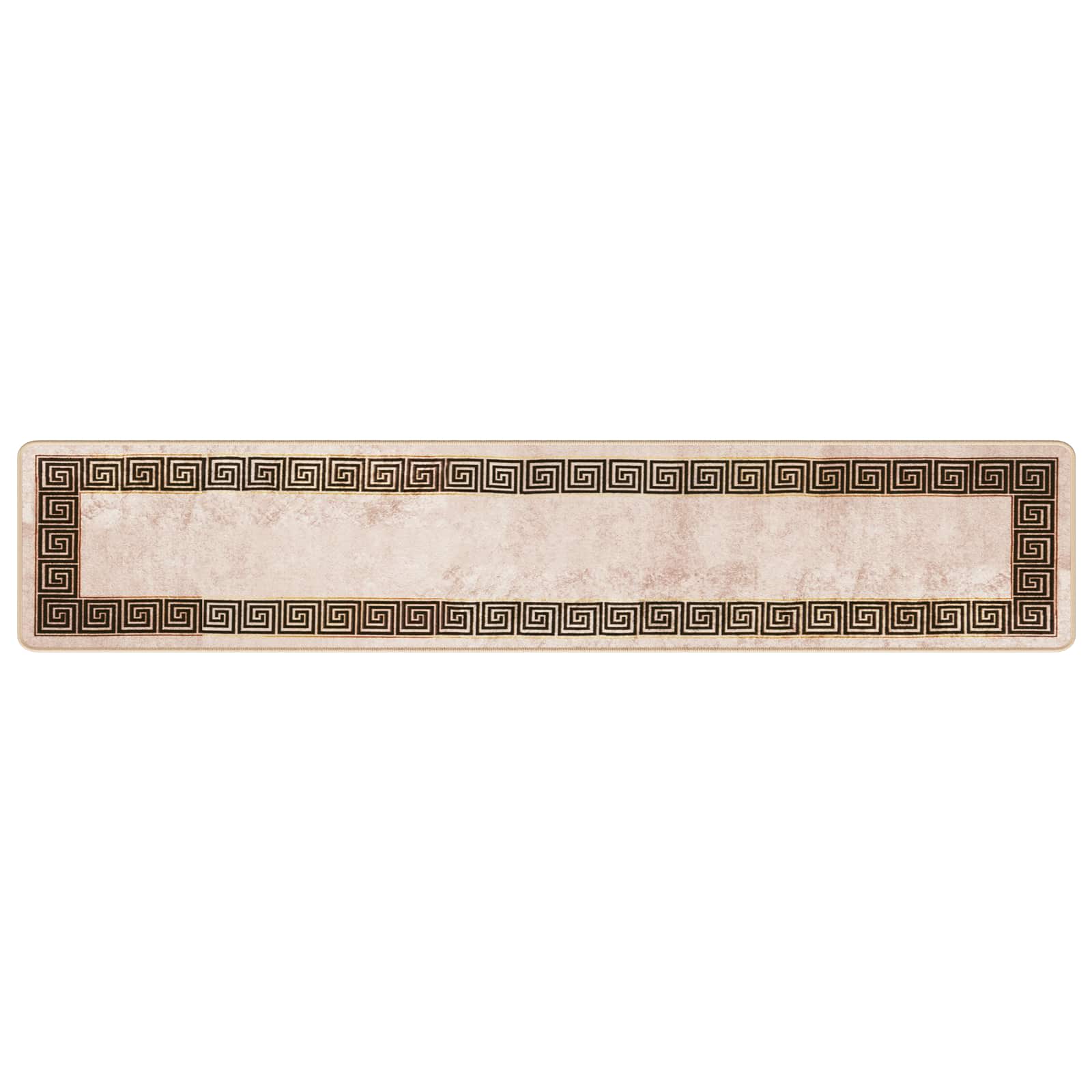 Χαλί Runner MARSA Μαύρο 50 x 250 εκ. Πολυέστερ και PVC - Pakobazaar
