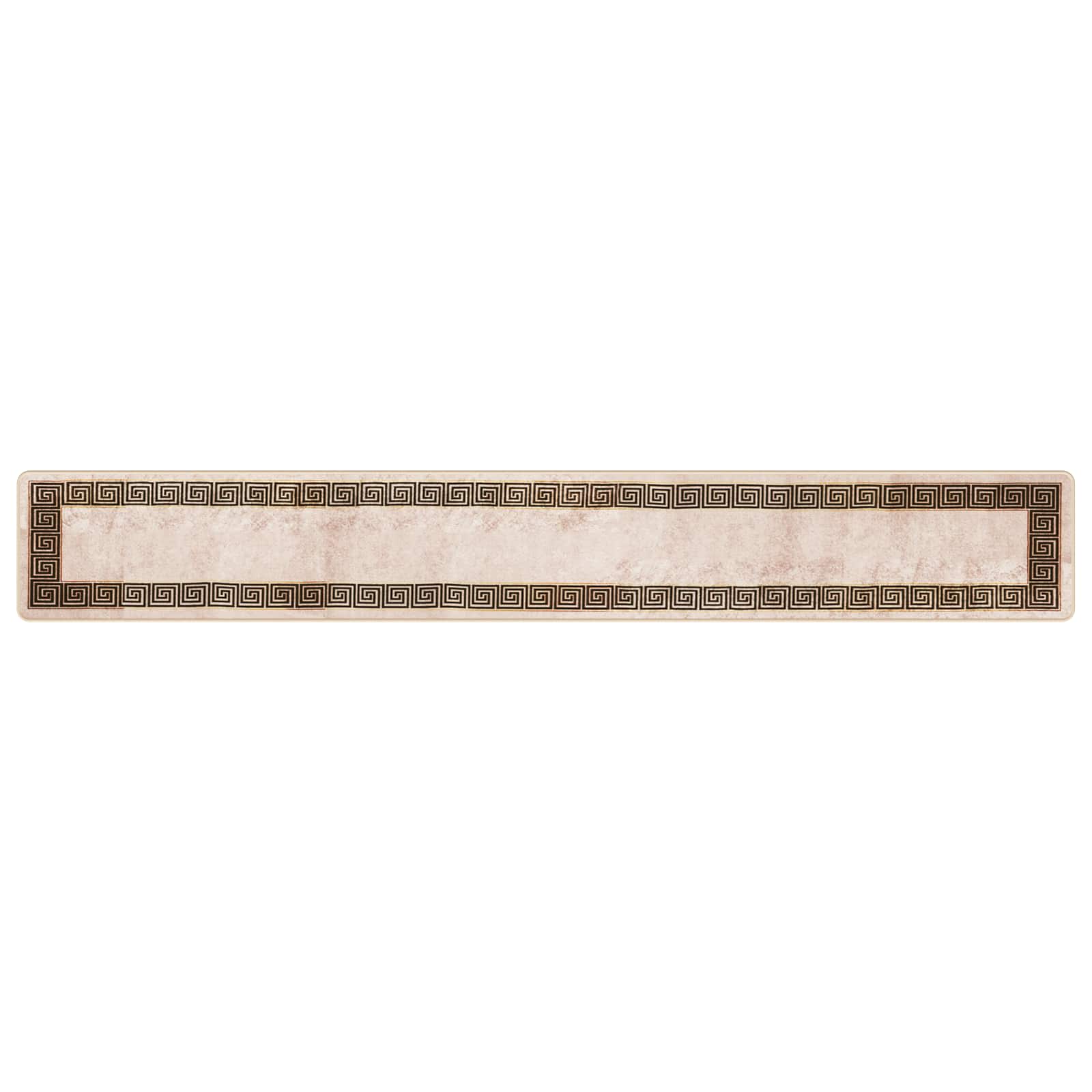 Χαλί Runner MARSA Μαύρο 50 x 350 εκ. Πολυέστερ και PVC - Pakobazaar