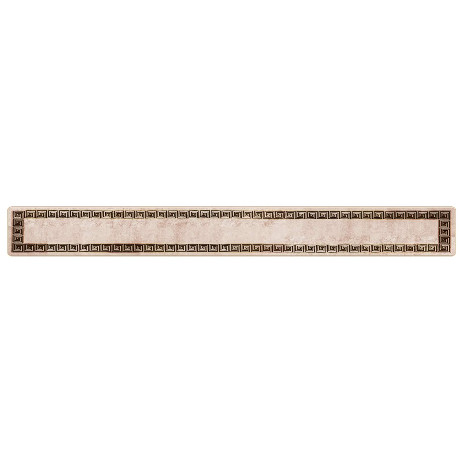 Χαλί Runner MARSA Μαύρο 50 x 450 εκ. Πολυέστερ και PVC - Pakobazaar