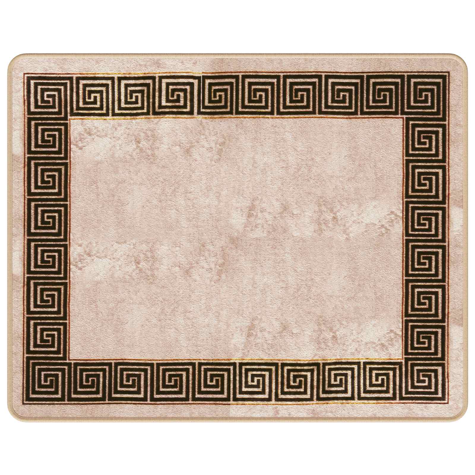 Χαλί Runner MARSA Μαύρο 80 x 100 cm Πολυέστερ και PVC - Pakobazaar