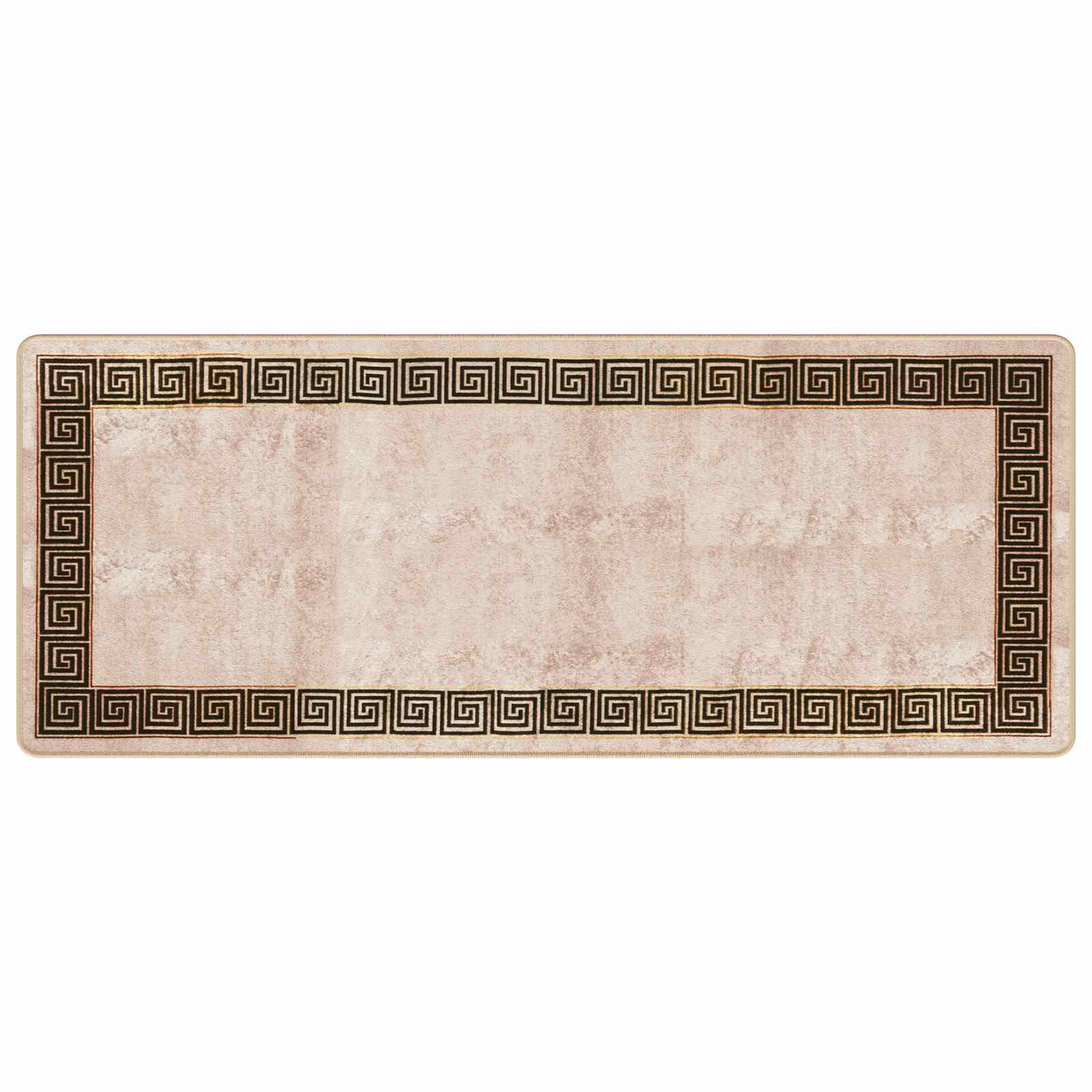 Χαλί Runner MARSA Μαύρο 80 x 200 cm Πολυέστερ και PVC - Pakobazaar